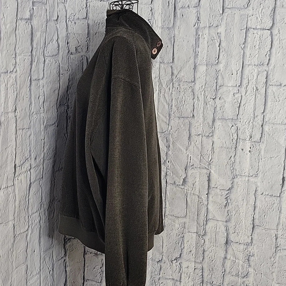 TOMMY BAHAMA Brown Part Wool Jacket Large - Picture 6 of 13